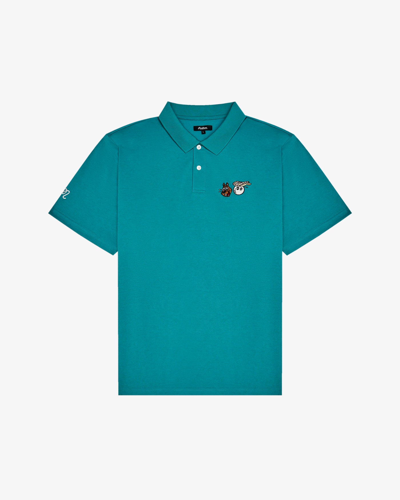 Two Man Scramble Pique Polo