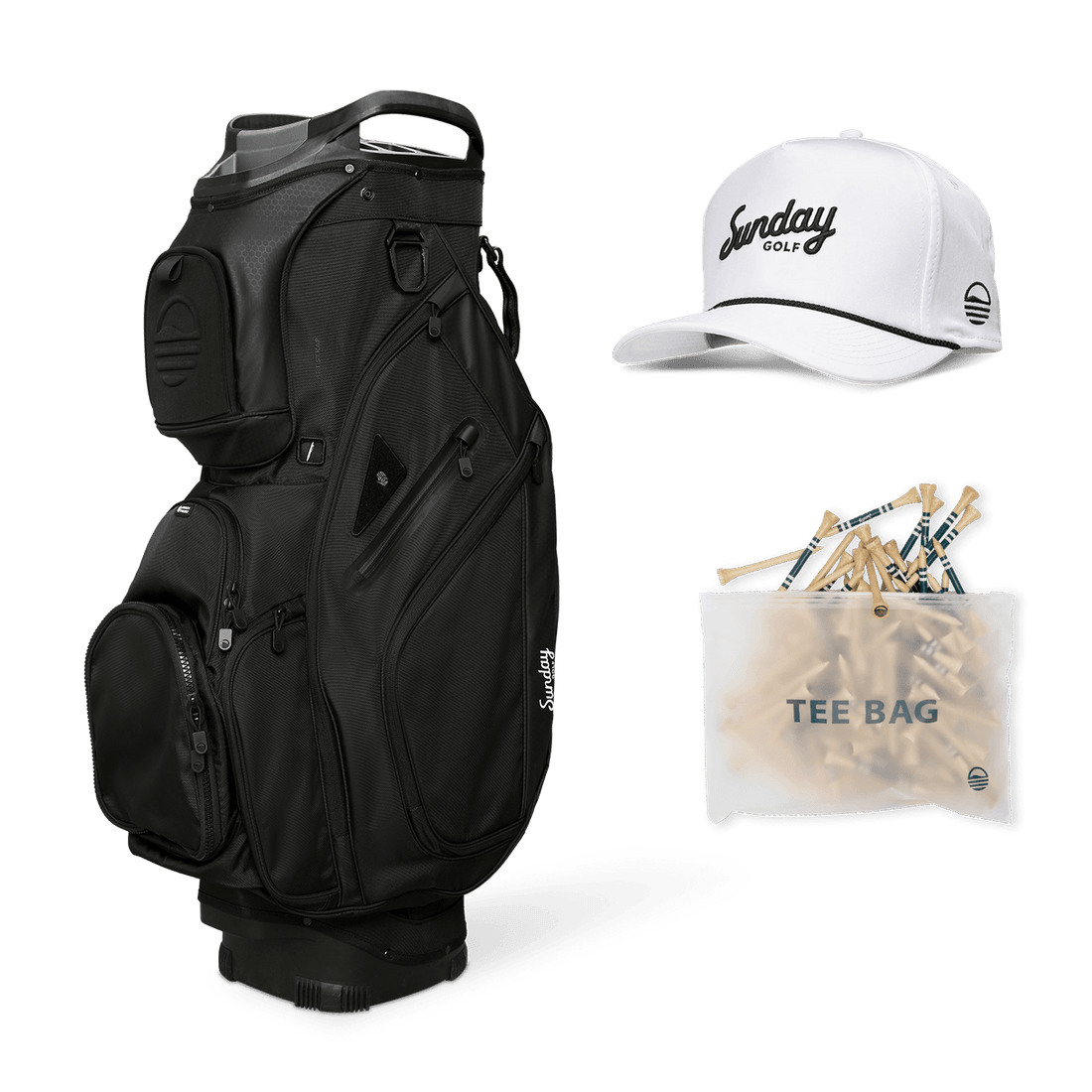 Big Rig Cart Bag Kit in Matte Black